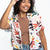 Gyal Bashy - Ridley EcoVero™ Viscose Printed Camp Shirt - Groovy Palms - (Add-On)