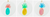 Island Haus Co. - 3 Pack Pineapple Ornament Bundle (Add-On)