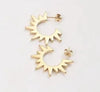 Alco - Sunset Dancer Hoops - Gold