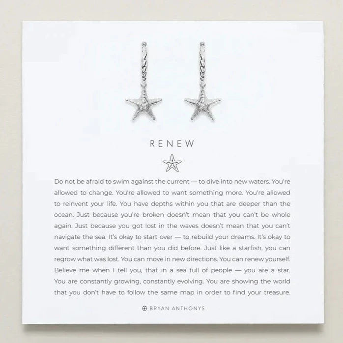 Bryan Anthonys - Renew Huggie Earrings Silver - (Add-On)