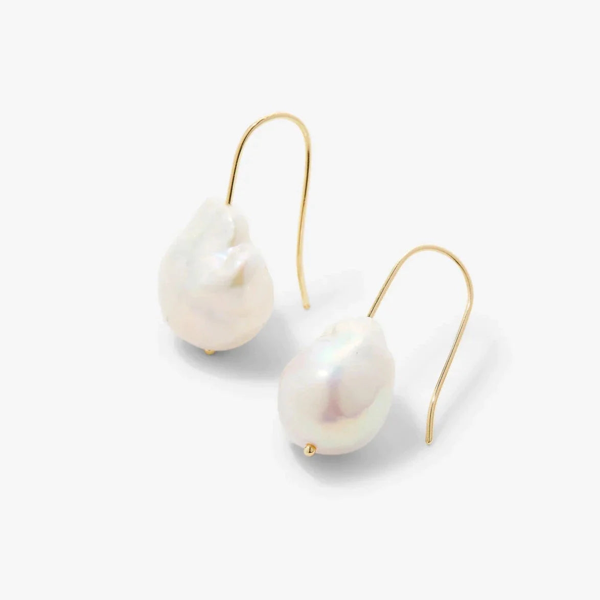 Bryan Anthonys - Grit Baroque Pearl Drop Earring 14K Gold - (Add-On)
