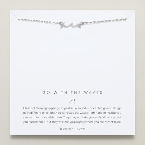 Bryan Anthonys - Go With The Waves Necklace - Silver (Add-On)