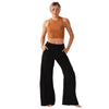 Lotus and Luna - Black Wide Leg Cotton Pants with Pockets - (Add-On)