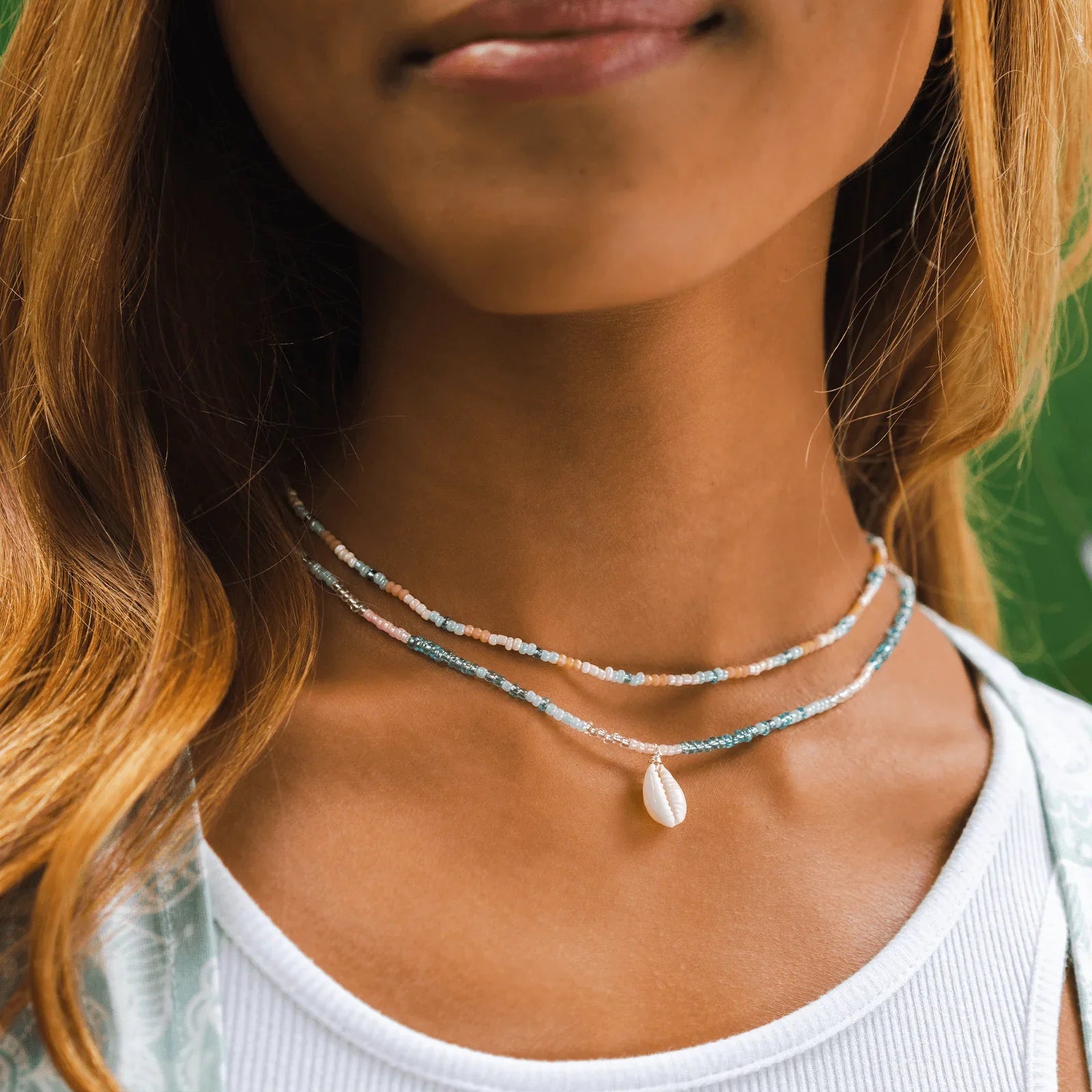 Lotus and Luna - Coconut Cooler Shell Necklace - (Add-On)