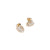 Misha Hawaii - The Monstera Stud Earrings 14K Gold (N)