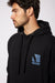 Voyager - Stamped Hooded Fleece - Black (Add-On)